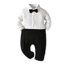 Baby Clothing The Superlative Baby English Style Suit Suit Male Baby One-year-old Clothing Thickening Gentleman Suit