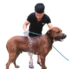 Pet cleaning supplies adjustable removable dog grooming shower and Brushes