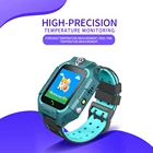 FZ6 Kids Wearable Temperature Smart Watch Body Monitor LBS SOS Waterproof Smartwatch For Children Baby
