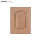 Hot Red Oak Arch Solid Wood Kitchen Cabinet Door For Bedroom