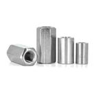 Stainless Steel Nut Nuts DIN6334 Stainless Steel Hexagon Long Nut Hexagon Coupling Nuts