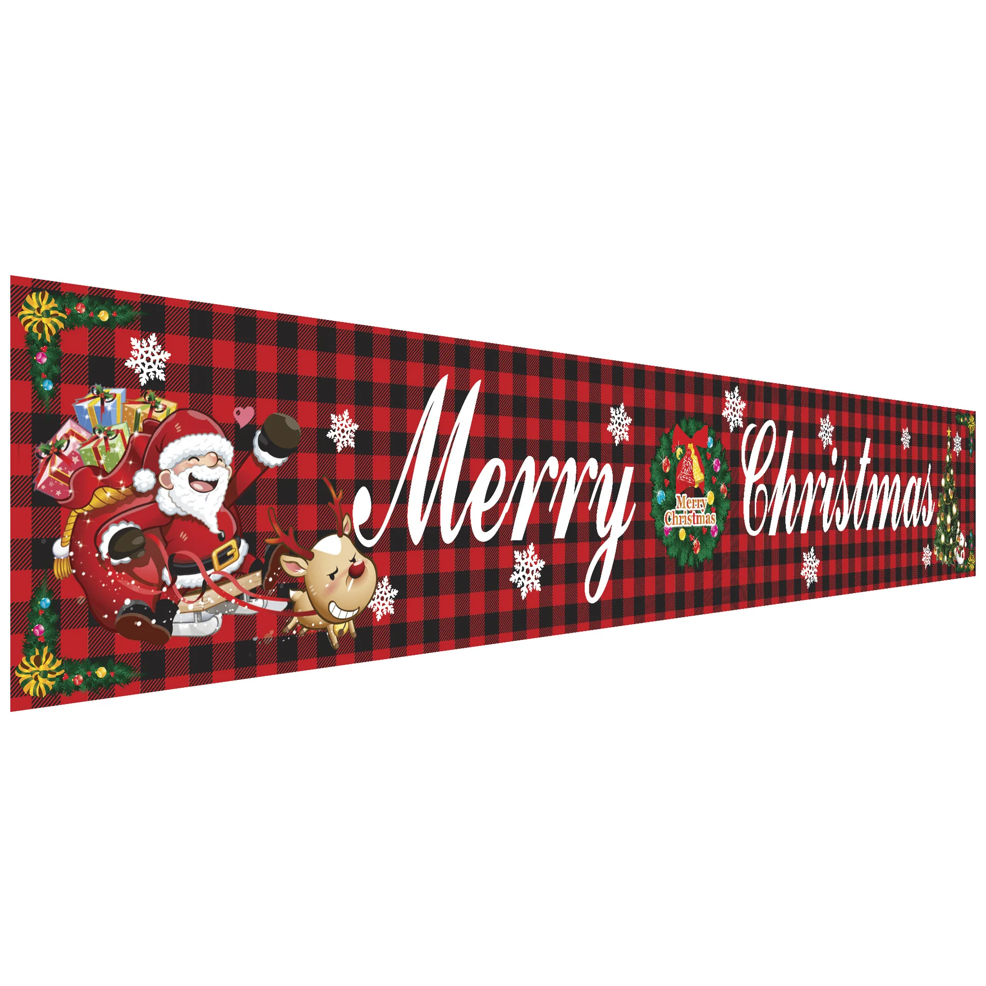 christmas banner flag merry christmas decor for home flag