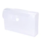 Cheap Small Transparent Foldable PP Twill Plastic Packaging Box with Handle