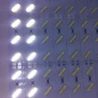 8520 72leds 120leds double line Korea Chip LED Rigid Strip Light 12Volt CE Rohs