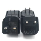 Charger Charger Uk CE FCC RoHs Certificated QC 3.0 USB UK PLUG FAST UK WALL PLUG USB USB CHARGER UK BLACK