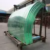 wholesale glass railing manufacturer 8mm 10mm 12mm 15mm 19mm bent bend curved tempered glass