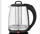 tea maker tea filter 2.0L big capactiy kitchen appliance keep warm glass electric kettle