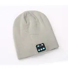Fashion Custom Color Blank Color Acrylic Winter Hat With Bluetooth And Bluetooth Beanies Hat Knitted For Winter Sport