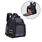 Deluxe Pet Carrier Backpack for Small Cats and Dogs, Puppies, Ventilated Desig, front bag