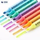 STA 3240 color black loose Highlighter Bible highlight triangular Highlighter pen for student