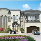 Marble Waterjet Medallion Exterior Wall Stone