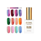Free Sample & Free Shipping Soak Off UV/LED temperature change gel nail polish Gel Nails Products