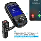 2020 Handsfree Car Kit QC3.0 fast Charge car charger 1.8 inch Color Screen Car Mp3 Music Player Bluetooth fm Transmitter