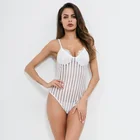 2019 china factory high quality lace hot transparent teddies sexy lingerie