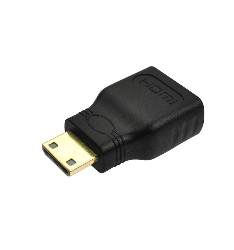 1080p Mini Male HDMI To Standard HDMI Female Extension Adapter Converter - ANKUX.COM