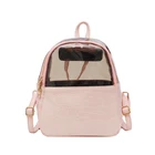 Mini backpack new summer Korean version travel backpack fashion versatile transparent small backpack