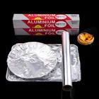 12 インチ幅 197 インチ長さヘビーデューティ家庭用バーベキューグリルオーブンベーキングバーベキューチキンアルミ箔紙ロール