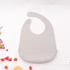 Portable Cute Soft Waterproof silicone baby bib for Baby
