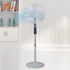 16 inch electric modern stand fans home oscillating big wind air cool stand fan with controller