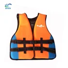 Customize water life vest water buoy neoprene life jackets outside water park floating swim suit adult