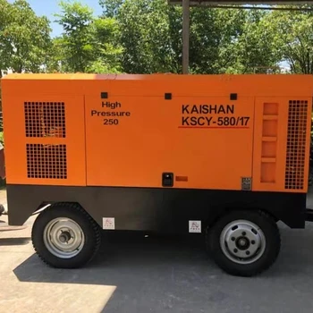 KSCY-580/17  680CFM 600CFM  air compressor, View portable diesel air compressor, KAISHAN Product Det