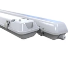 1.2m 40w 5000K 100-277vac pc housing waterproof led linear light