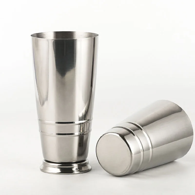 Custom logo 500ml/700ml stainless steel bar tools polished martini drink shaker luxury cocktail boston shaker for bartending Custom logo 500ml/700ml stainless steel bar tools polished martini drink shaker luxury cocktail boston shaker for bartending