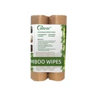 Eco friendly kitchen reusable non woven fabric wasable cleaning cloth towels wipes bamboo dish paper towel roll