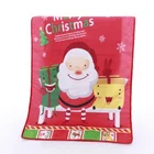 microfiber fabric pattern printing Christmas blank sublimation standard tea towel