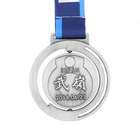 Metal Medallion Factory Custom Award Spin Metal Sports Medal Medallion
