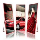 p2.5 floor standing led display WIFI USB indoor led poster