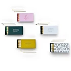 10cm Candle Box UV Embossing Colored Matches Long Matches Custom Matches