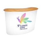Show Exhibition Display Counter Exhibition Portable Pop Up Promotion Counter Stand Trade Show Display Table