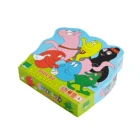 Wholesale Unique Design 2 Piece Special Shape Blank Custom Printing Cardboard Packaging Board Game Box