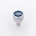 Rf Electronics Terminal Coaxial Cable Copper Alloy Connector N Male Straight Crimp for Lmr400 Rg8 Rg213 cable