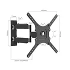 Tv Lcd Tv Bracket China Factory Wholesale Articulating Tv Mount Fixed And Full Motion Lcd Tv Wall Mount Bracket