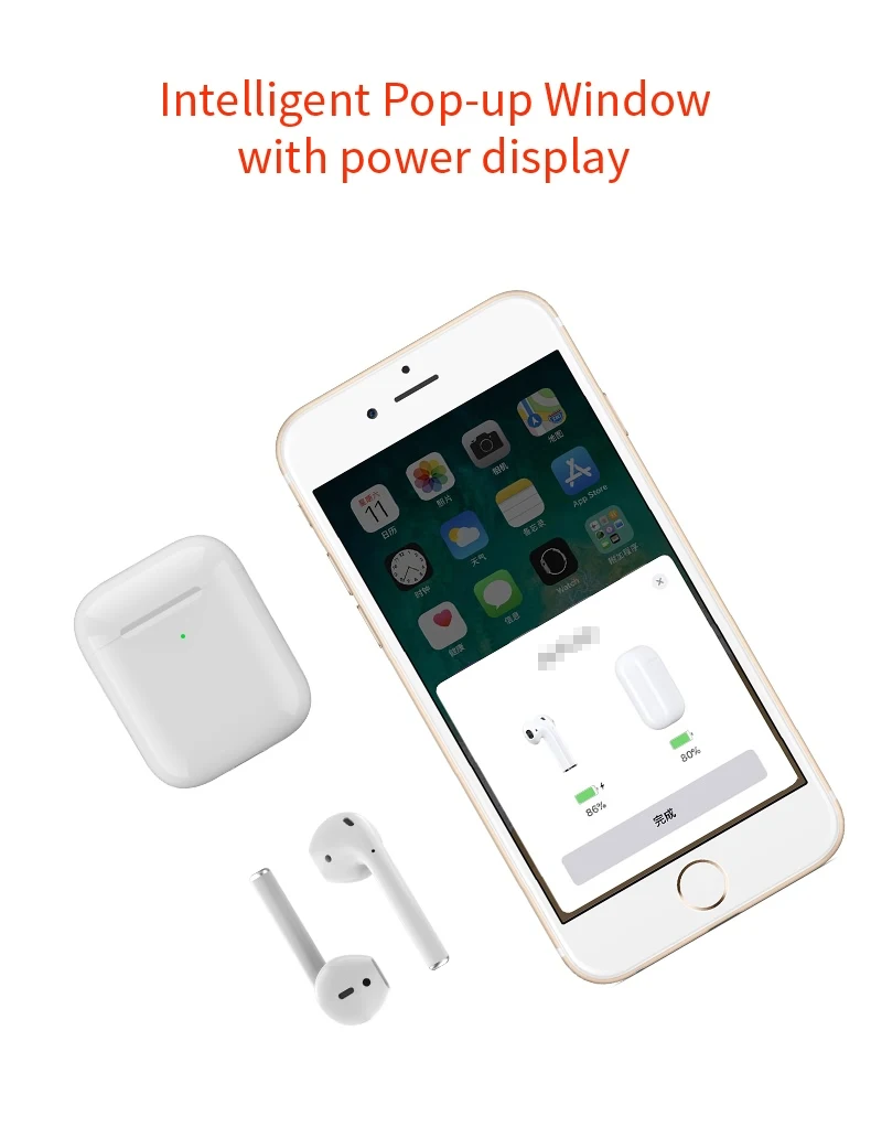 world best selling products wireless earbuds i99 tws with display screen wirlesless charging headphone i100 i200 i500 tws i23 - ANKUX.COM