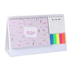 Factory custom personalize weekly paper wall table 2020 calendar 2021