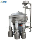 New product mobile round food powder ultrasonic coffee sorting rotary flour sieving machine vibrating screen separator