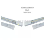 LED rigid on/off strip lighting fixtures
