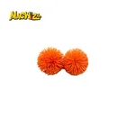 small size silicone bounce balls game pure mixed color koosh ball toy