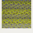warp big hole mesh fabric with six corner pattern in 100% polyester for bags and shoes