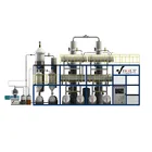 automatic centrifuge used car oil recycling purifier filtering making machine