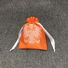 Custom Fashion Satin Jewellery Pouch Bag For Printed Logo