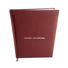 custom a5 pu leather cover diary notebook for primary school