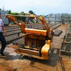 Block Making Machinery JC4-45 Cement Concrete Block Brick Making Machinery