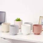Wholesale Pots Pot Plant Pot Wholesale Matt Mini Flower Pots White Ceramic Planter Indoor Plant Pots