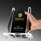 Wholesale high quality custom shape decorative crystal trophies and plaques awards
