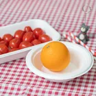 9 inch round disposable tableware sugarcane bagasse pulp paper party plate compostable 100% biodegradable plates