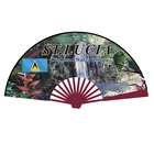 Folding Fans Fan New Design Men 27cm Bamboo Folding Hand Fans Custom Gift Craft Fans